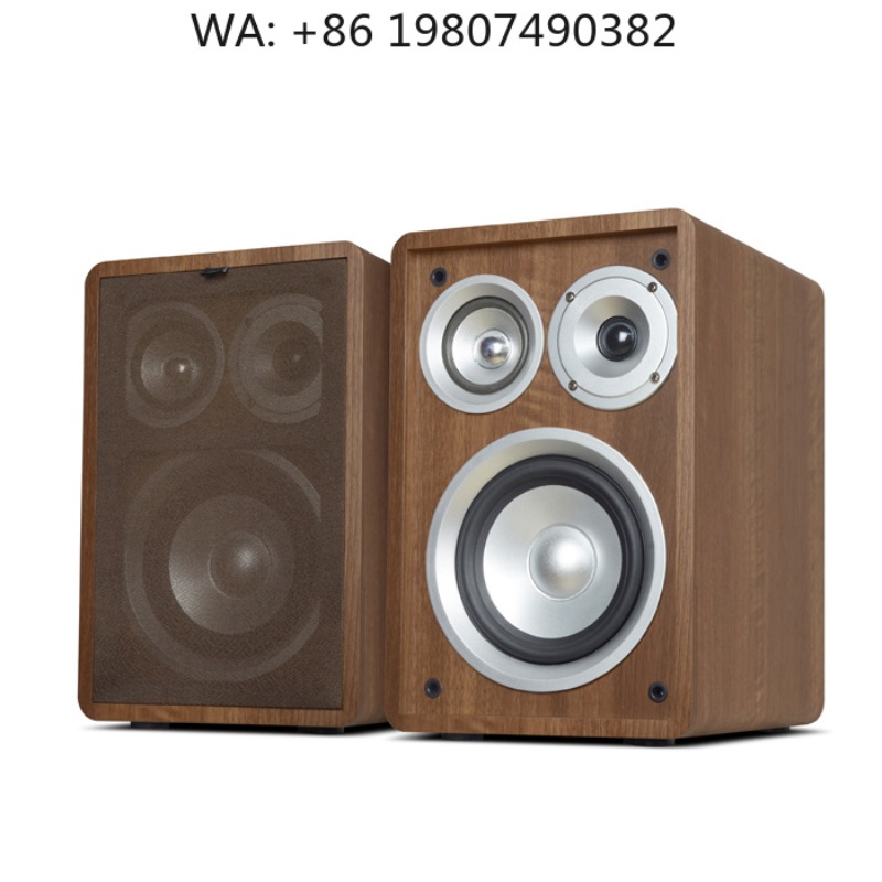 Home Theater Speaker - 100W 3ウェイHiFiパッシブブックシェルフスピーカー プレミアムステレオサウンド ホームシアターエンターテイメントオーディオシステムデバイス
