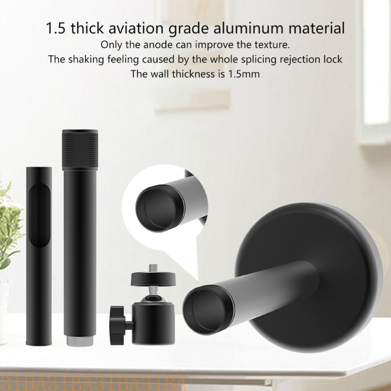 Projector Mount Ceiling - 金属製プロジェクター天井/壁取り付け固定長/伸縮式ホルダー アルミニウム合金スタンド リビングルームエンターテイメント用