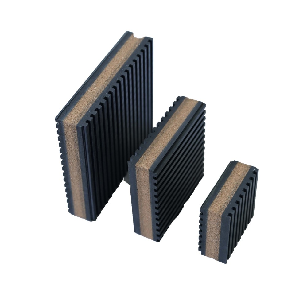 Noise Isolating Pad - 高性能ゴムEVA複合材製防振マット、機械設備用ベース、産業用振動保護