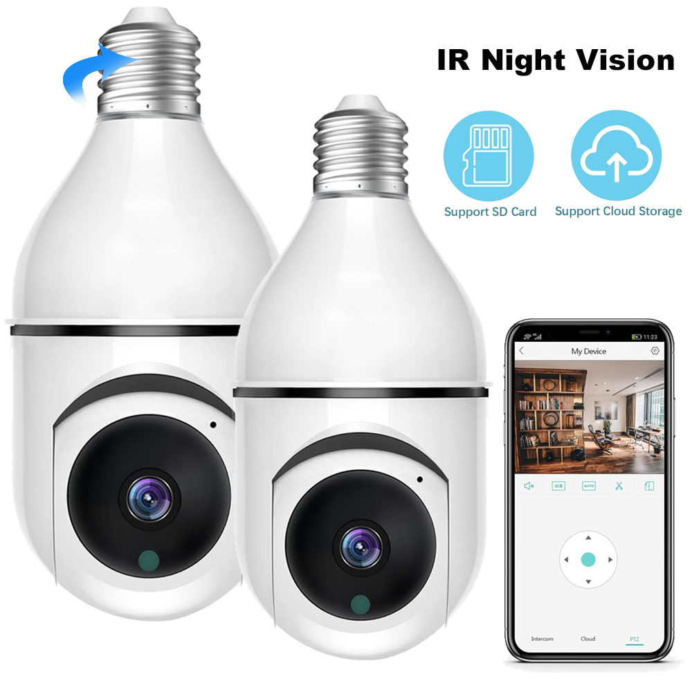 Home Cinema Sony - スマート E27 電球カメラ Wifi ワイヤレスセキュリティカメラ IR