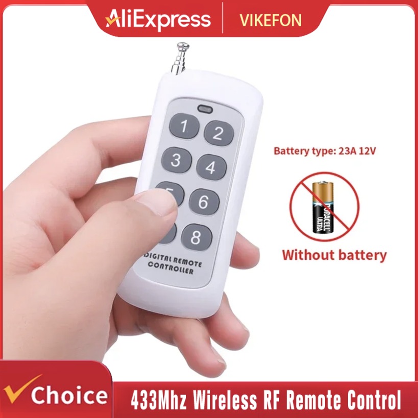 Home Cinema Wireless Speakers - 433Mhz ワイヤレス RF リモコン 1527 学習コード送信機