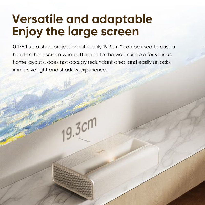 Home Cinema Xgimi - XGIMI MIRA 4K 超短焦点トリカラーレーザー TV プロジェクター