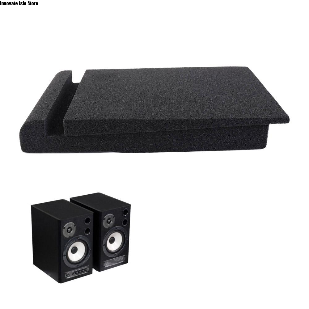 Acoustic Foam Panel - 分離パネル デスクトップサウンド分離パッド スピーカー分離パッド スピーカースポンジ スピーカーアコースティックフォーム スタジオモニターパッド