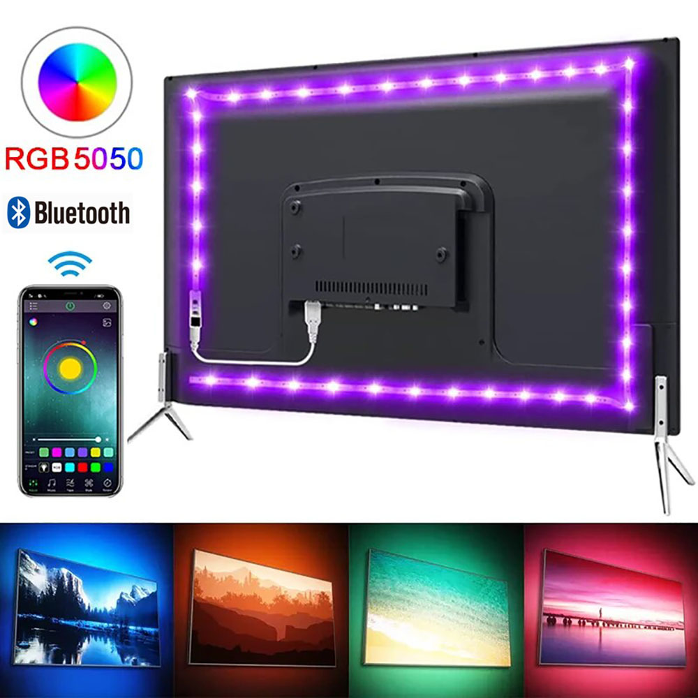 Ambient Light Strip Tv - RGB Led ストリップライト Bluetooth アプリ制御 5V