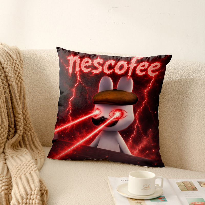 Recliner Sofa Cover - 動物病院クッションカバーコンフォートソフト枕カバーゲームバーニーナースバニーソファリビングルームホームギフト装飾保護カバー