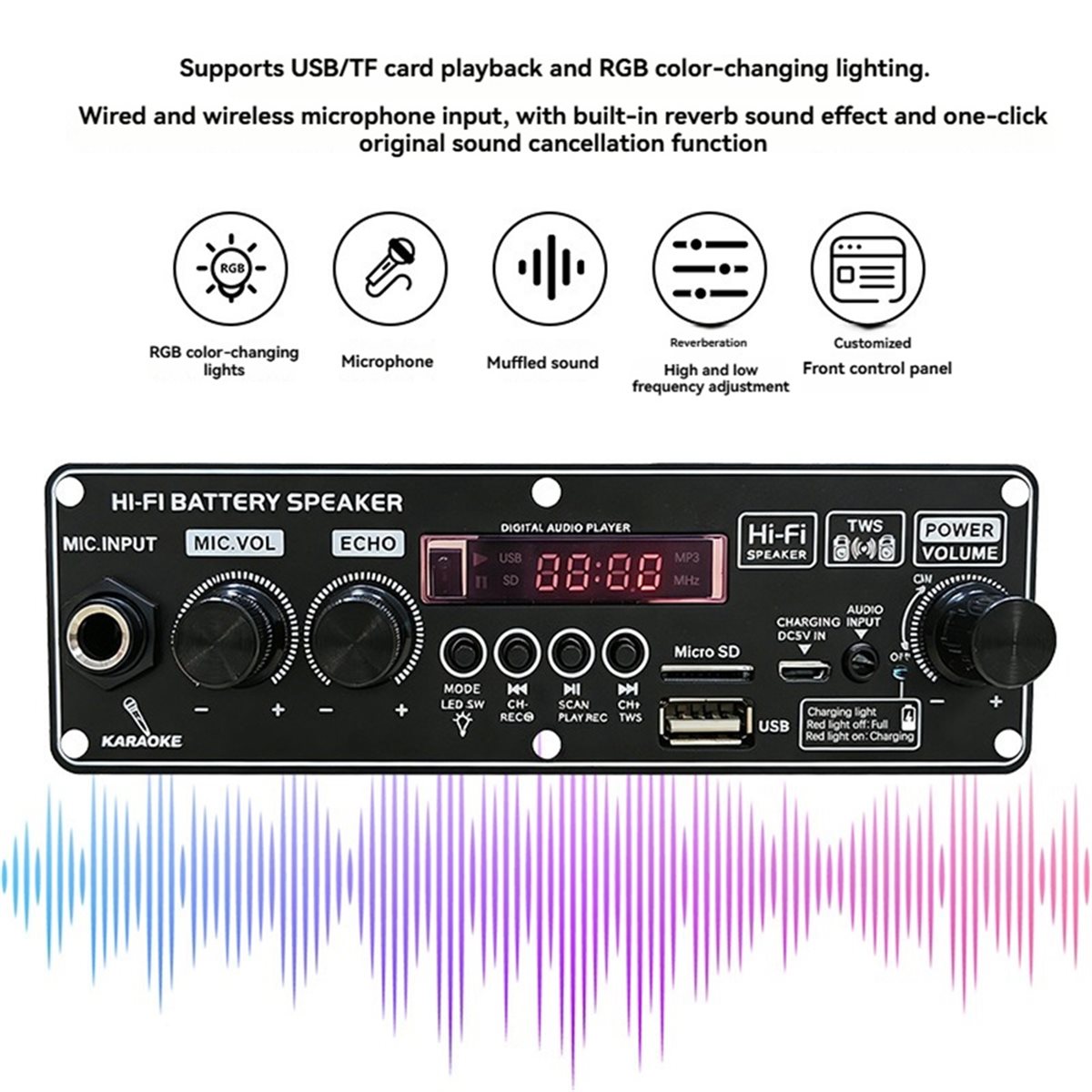 更新しました。 2X10W 3.7V アンプボードスクエアダ - Home Theater Speaker のレビューと価格
