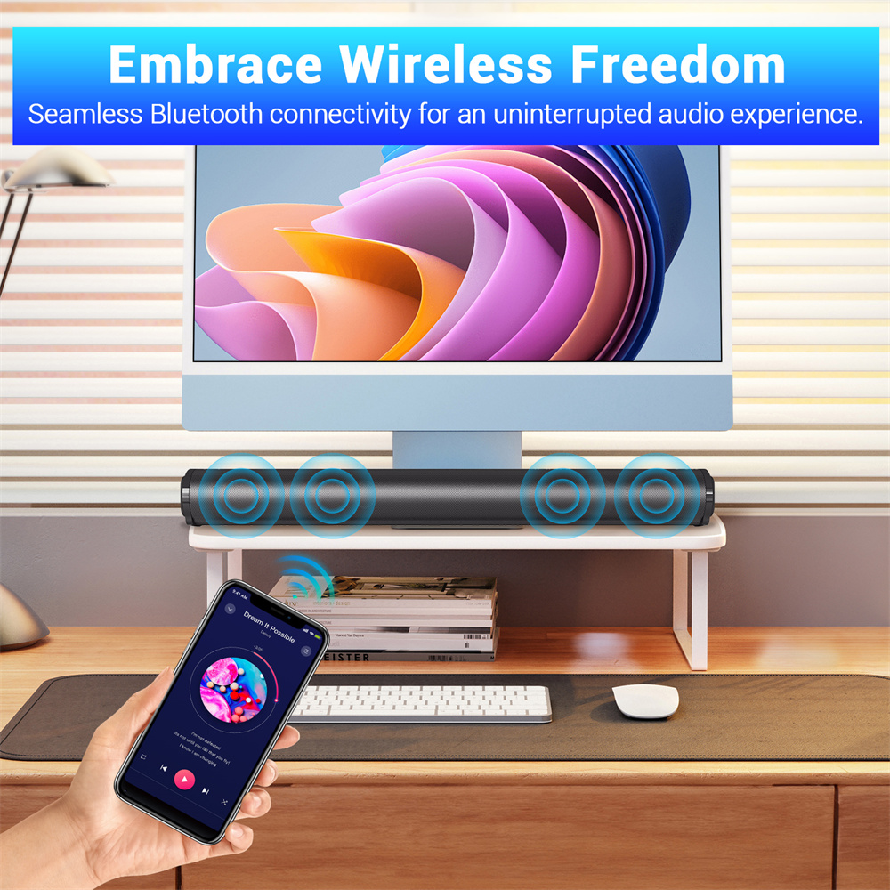サウンドバー TV サウンドシステム Bluetooth ス - Home Cinema Wireless Speakers のレビューと価格