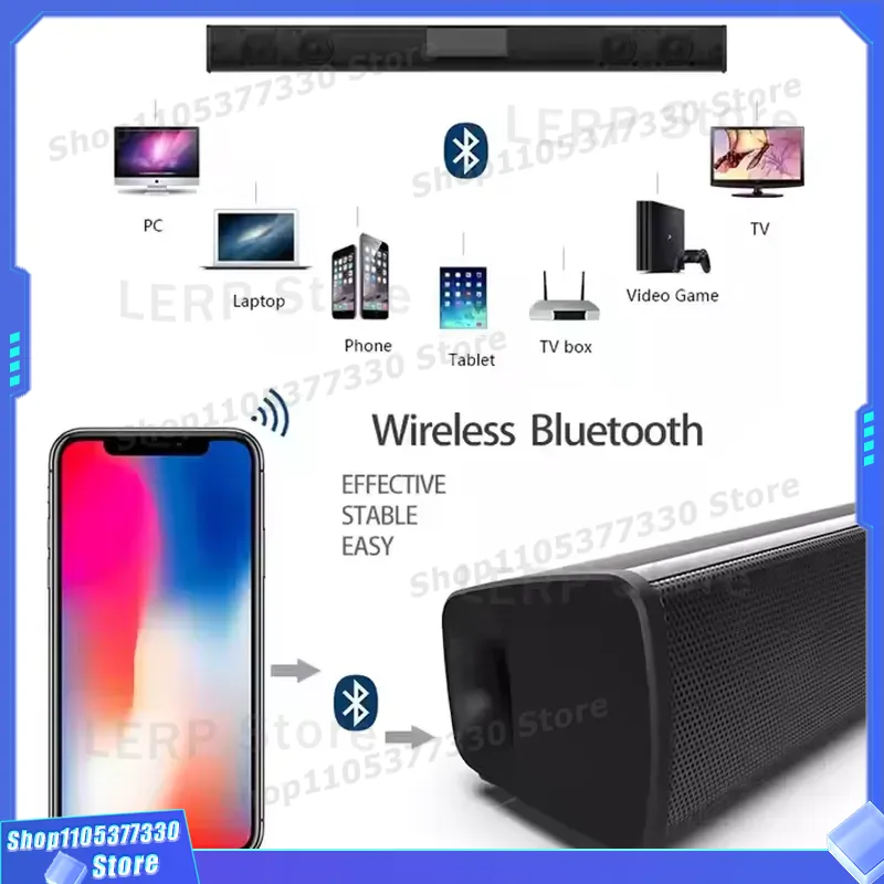 ワイヤレスTVスピーカー Bluetooth 5.0 ホーム - Home Cinema Wireless Speakers のレビューと価格