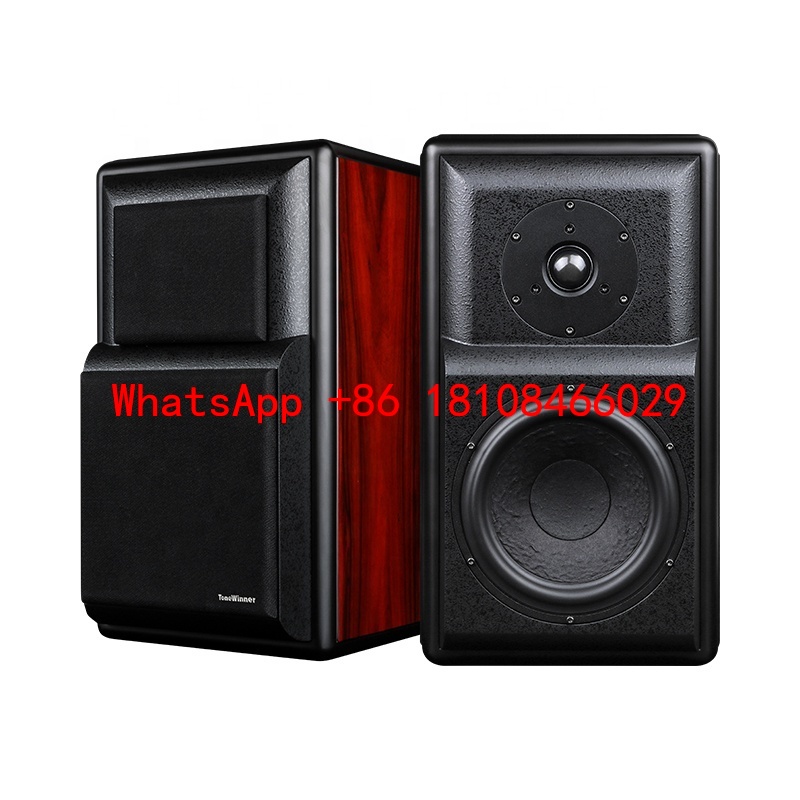 木製ハイファイブックシェルフスピーカー ペア オーディオスタ - Home Theater Speaker のレビューと価格