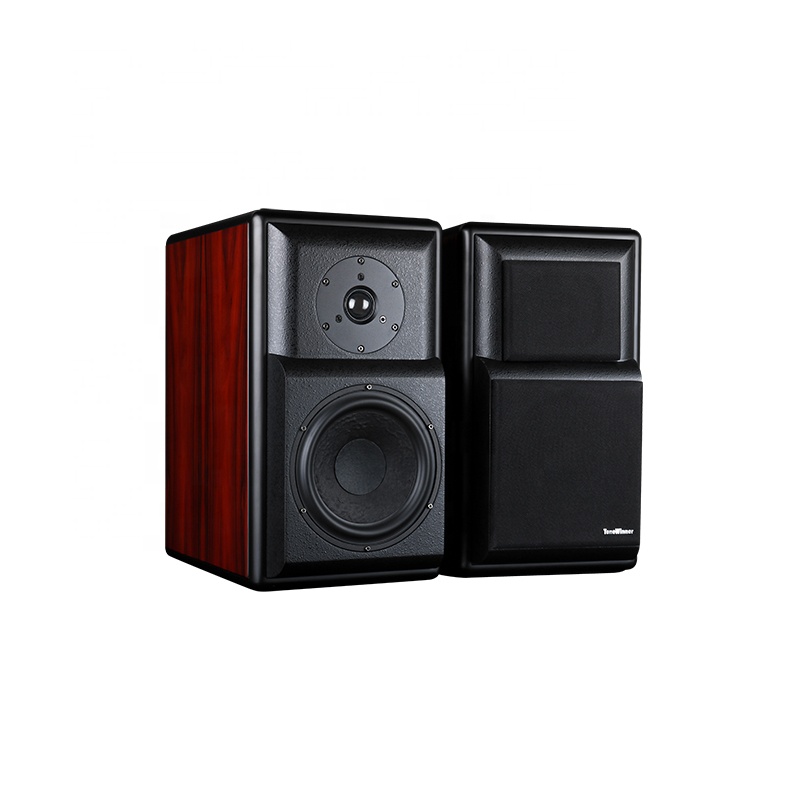 木製ハイファイブックシェルフスピーカー ペア オーディオスタ - Home Theater Speaker のレビューと価格