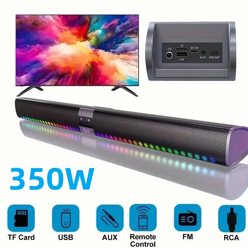 テレビエコー壁 Bluetooth スピーカー 350 ワッ - Home Cinema Wireless Speakers のレビューと価格