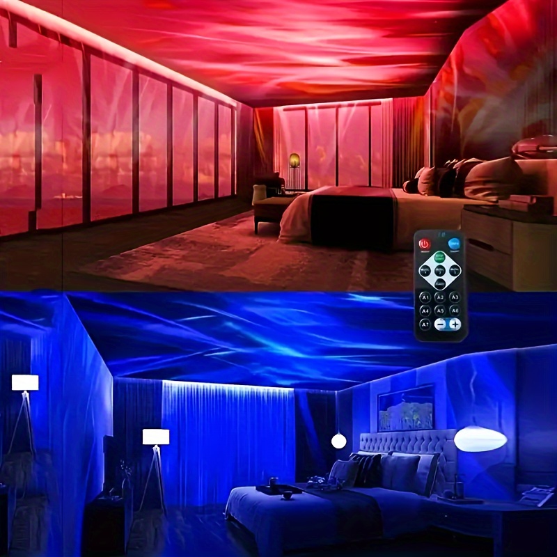 USB LED ナイトライト星空プロジェクターランプオーロラ - Home Cinema Led Projector のレビューと価格
