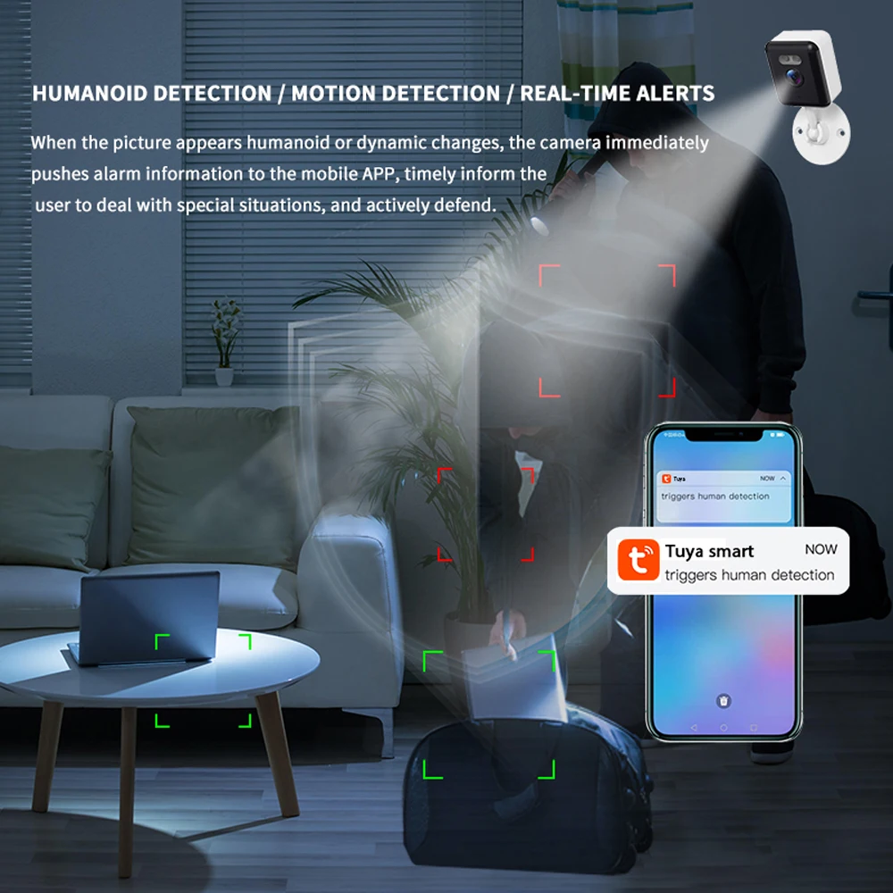 Tuya スマートミニ 5MP WiFi IP カメラ屋内ワ - Home Cinema Sony のレビューと価格