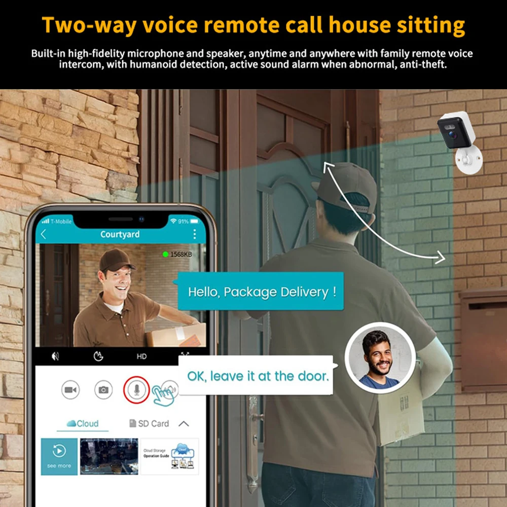 Tuya スマートミニ 5MP WiFi IP カメラ屋内ワ - Home Cinema Sony のレビューと価格