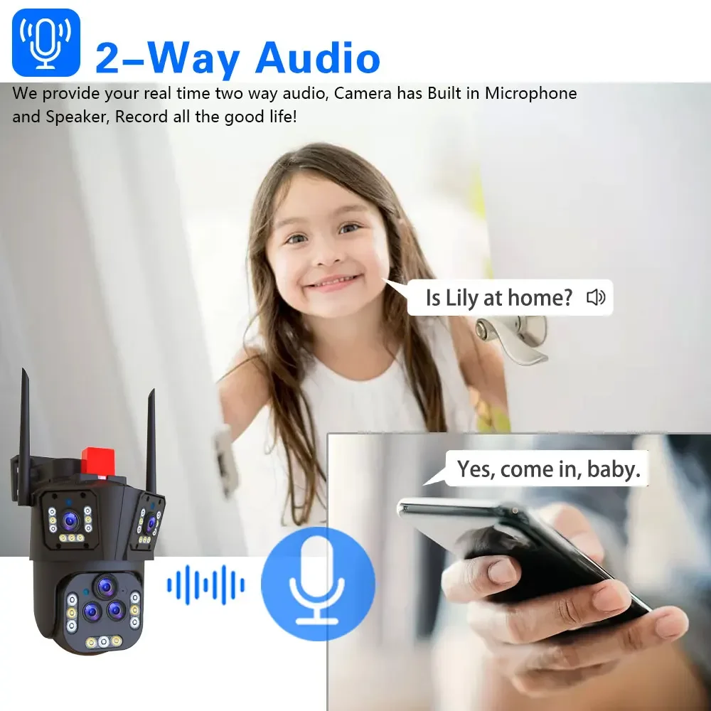 監視カメラ,wifi,5レンズ,20mp,20倍ズーム,自動 - Home Cinema Sony のレビューと価格