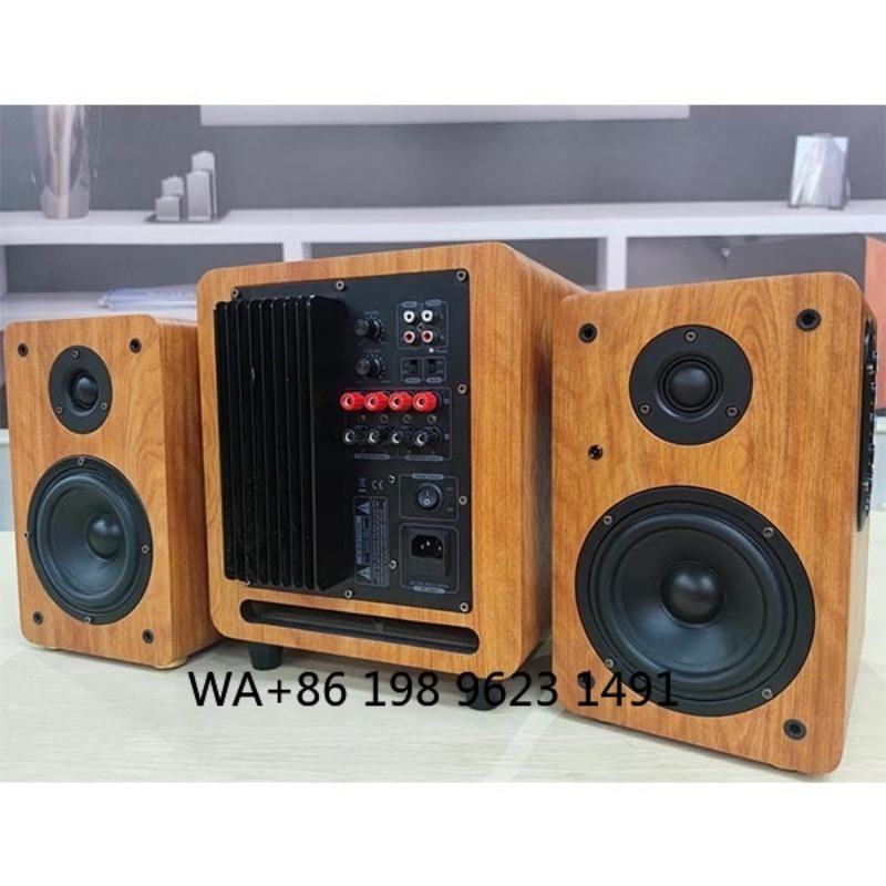8インチ150W RMS木製パワードサブウーファースピーカー - Home Theater Speaker のレビューと価格