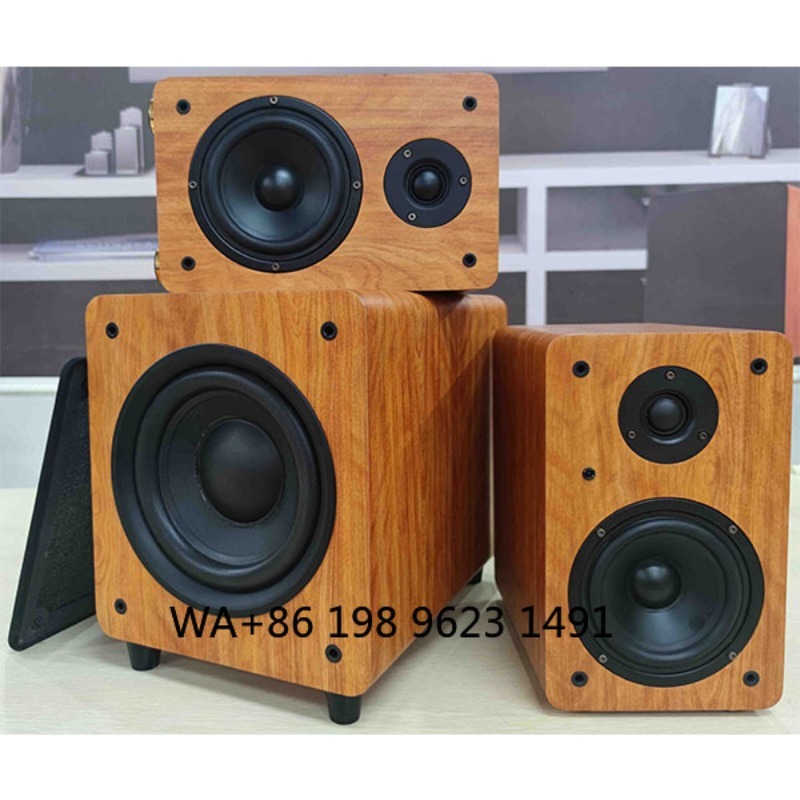 8インチ150W RMS木製パワードサブウーファースピーカー - Home Theater Speaker のレビューと価格