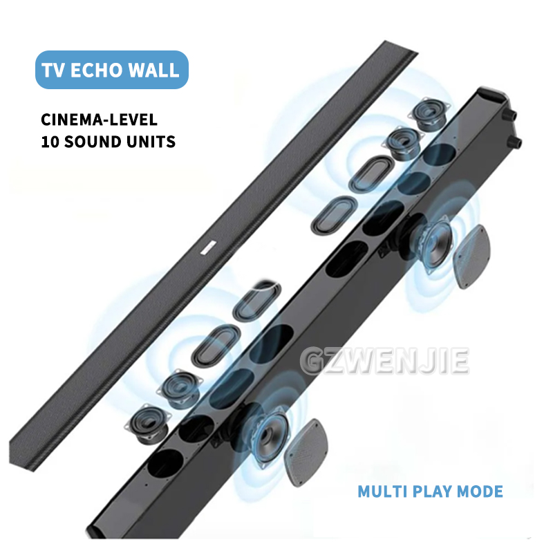 ホームシアターエコーウォールTVサウンドバー 長さ99cm  - Home Cinema Wireless Speakers のレビューと価格