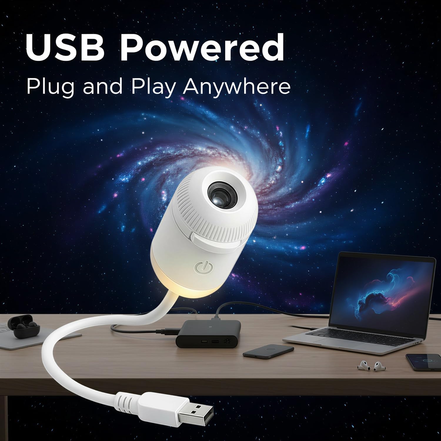 ギャラクシープロジェクターナイトライト、スタープロジェクター - Home Cinema Led Projector のレビューと価格