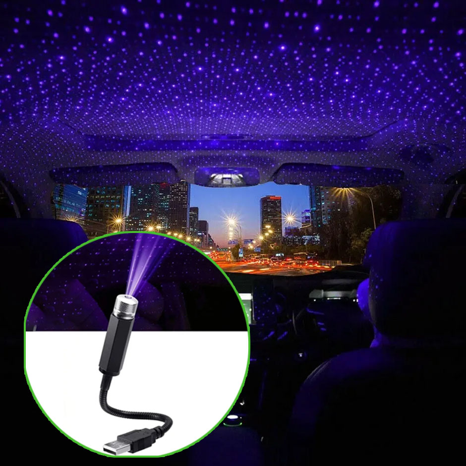 QXNYミニカーLED星空ナイトライト5V USB電源ギャラ - Projector Mount Ceiling のレビューと価格