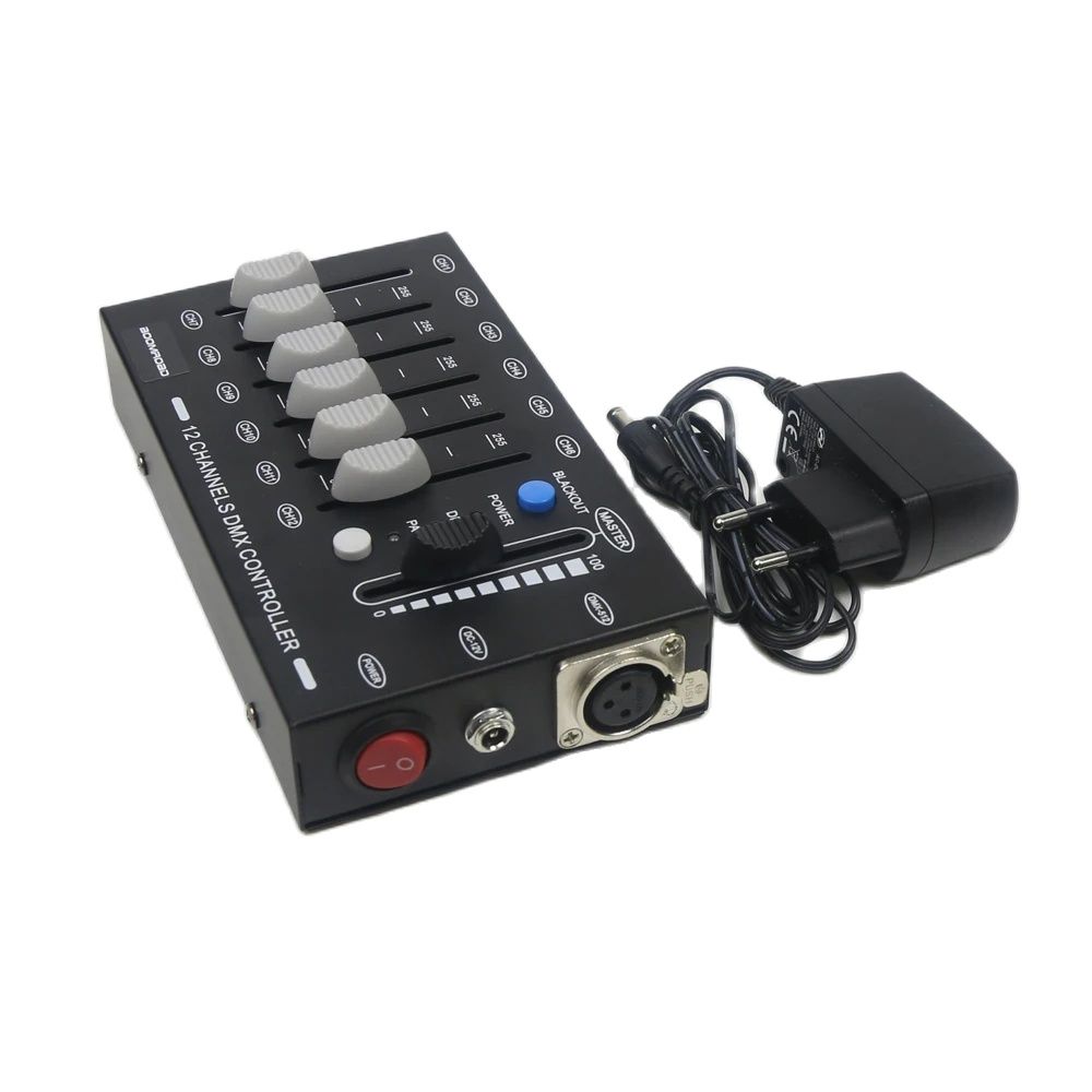 12CH ステージライト効果 DMX コントローラ DJ L - Home Cinema Led Projector のレビューと価格