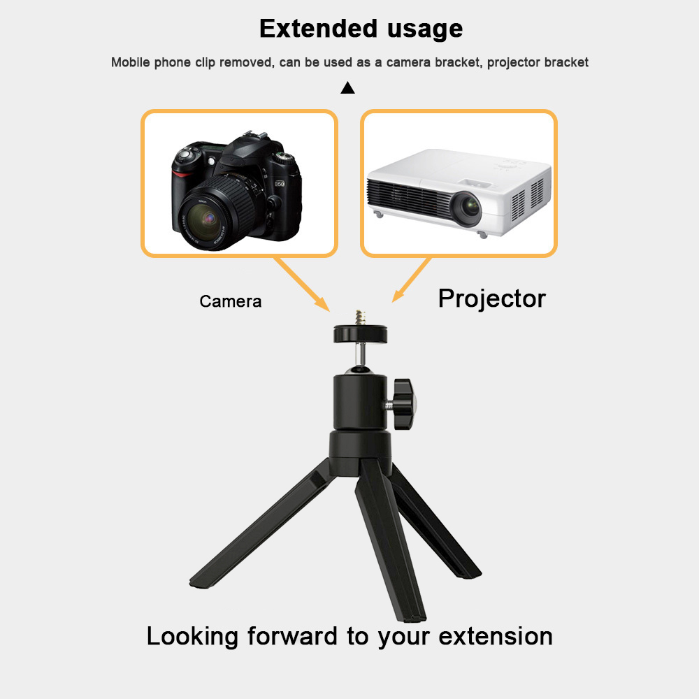 デスクトッププロジェクタースタンド、デスクトップ怠惰な携帯電 - Projector Tripod Stand のレビューと価格