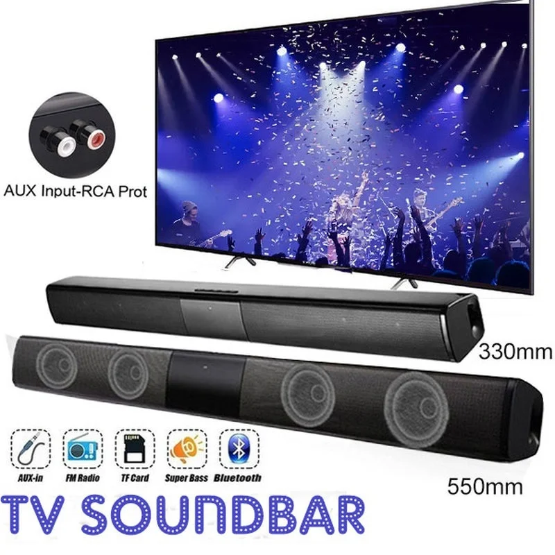 Bluetoothワイヤレスサウンドバー,40W,ホームシア - Home Cinema Wireless Speakers のレビューと価格