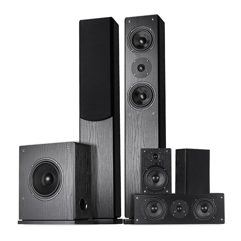 5.1chホームシアターパッシブスピーカーシステム - Home Theater Speaker のレビューと価格