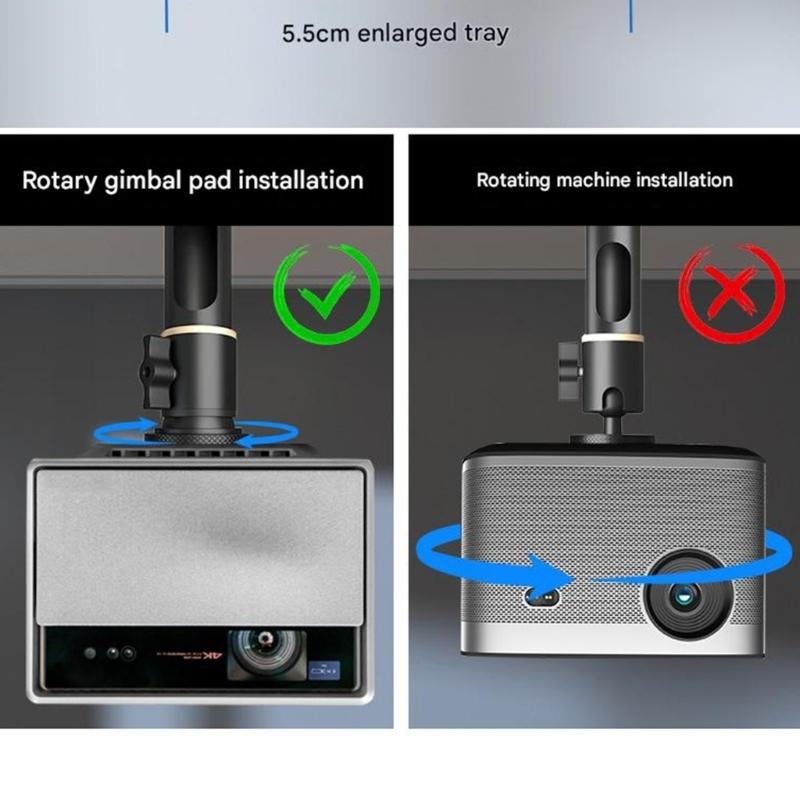31BA プロジェクター 天井マウント 多方向調整 360° - Projector Mount Ceiling のレビューと価格