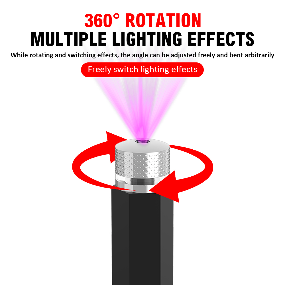 USB車載ルーフプロジェクターLED星空ナイトライト、車内天 - Projector Mount Ceiling のレビューと価格