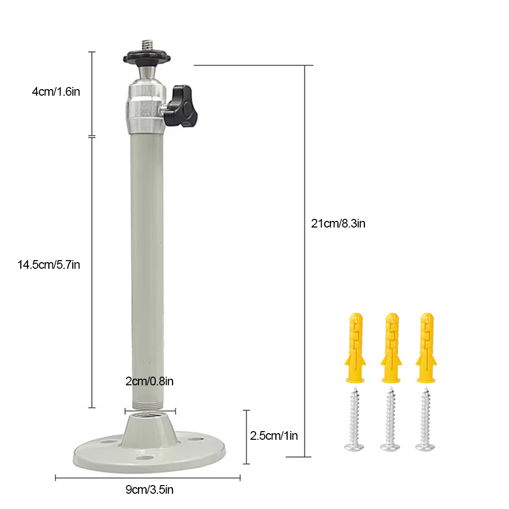 ユニバーサル 6 ミリメートル 21 センチメートル金属三脚 - Projector Tripod Stand のレビューと価格
