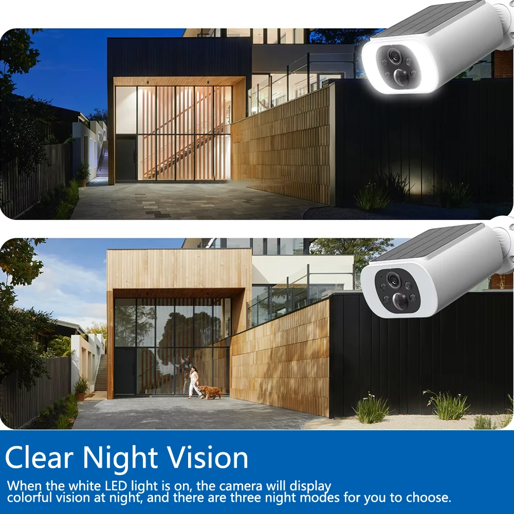 Tuya 5MP ソーラーセキュリティカメラワイヤレス屋外  - Home Cinema Sony のレビューと価格