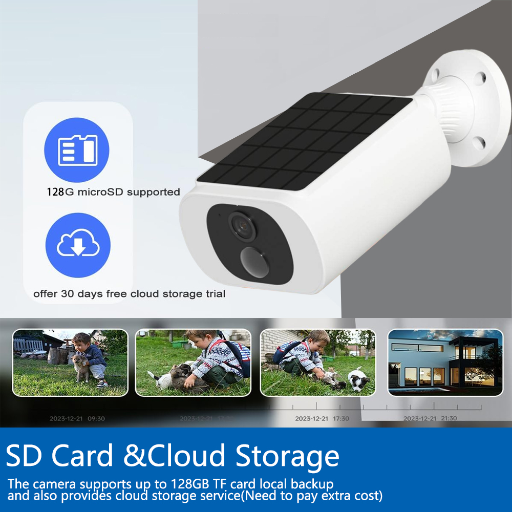Tuya 5MP ソーラーセキュリティカメラワイヤレス屋外  - Home Cinema Sony のレビューと価格