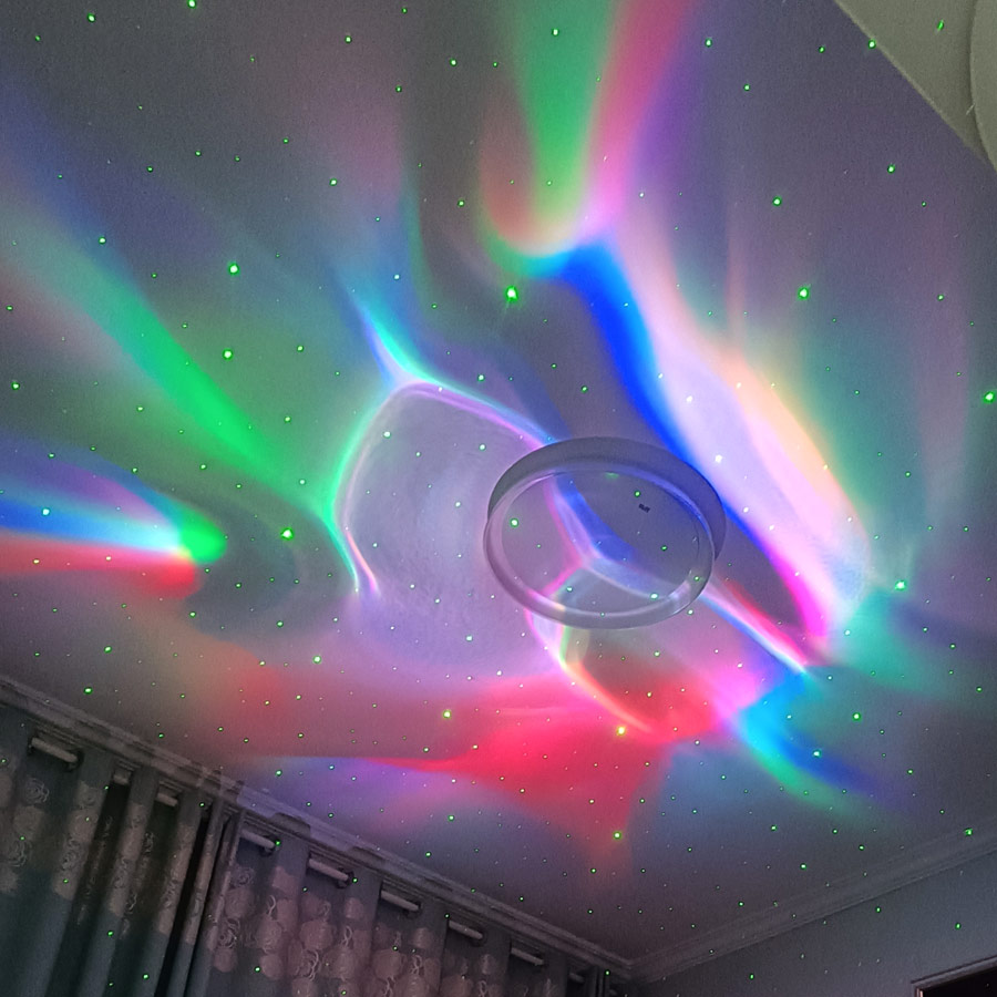 SA204 RGB LED モービルオーロラプロジェクター  - Home Cinema Led Projector のレビューと価格