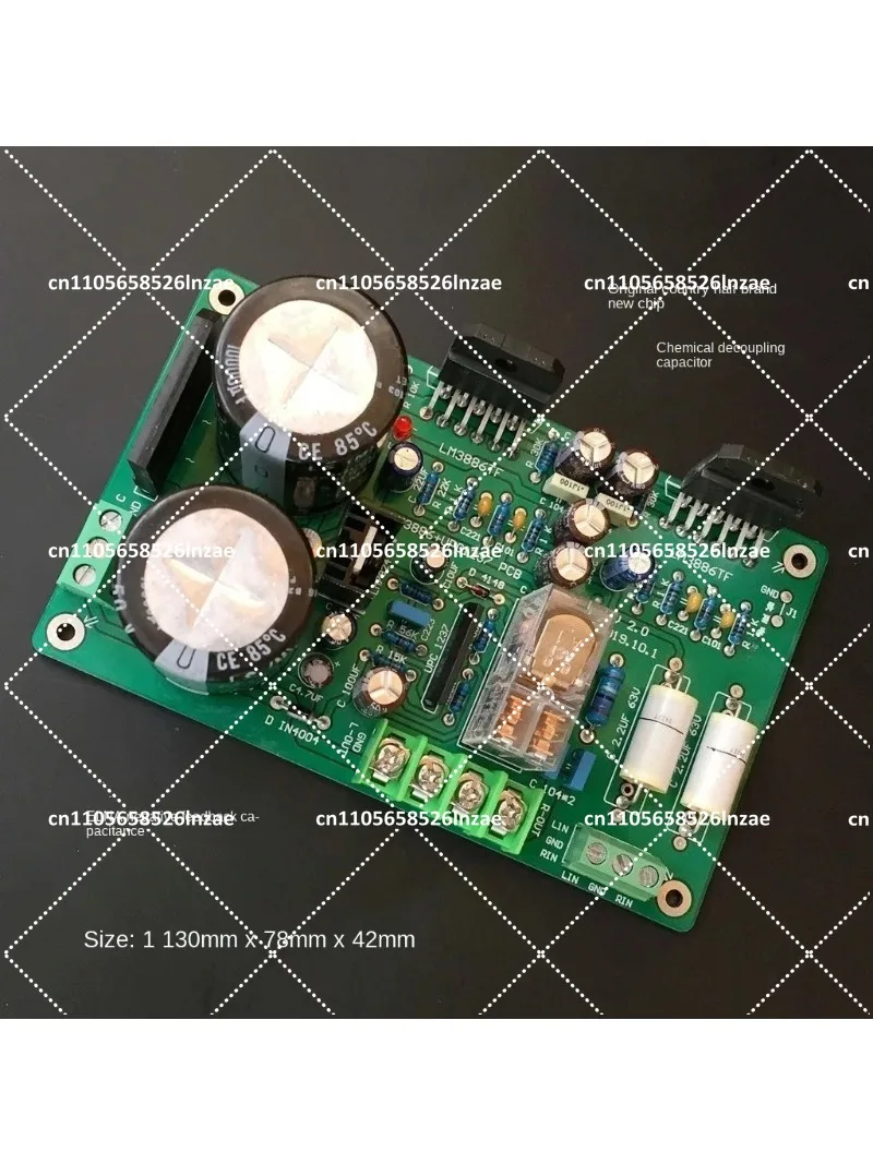 LM3886 Hifi オーディオパワーアンプボード DIY - Home Theater Speaker のレビューと価格